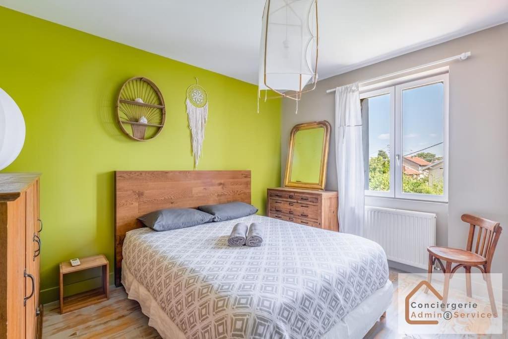 Maison A Lyon Parilly Avec Piscine, Jardin, Parking Prive & Proche Eurexpo Vénissieux Exterior foto